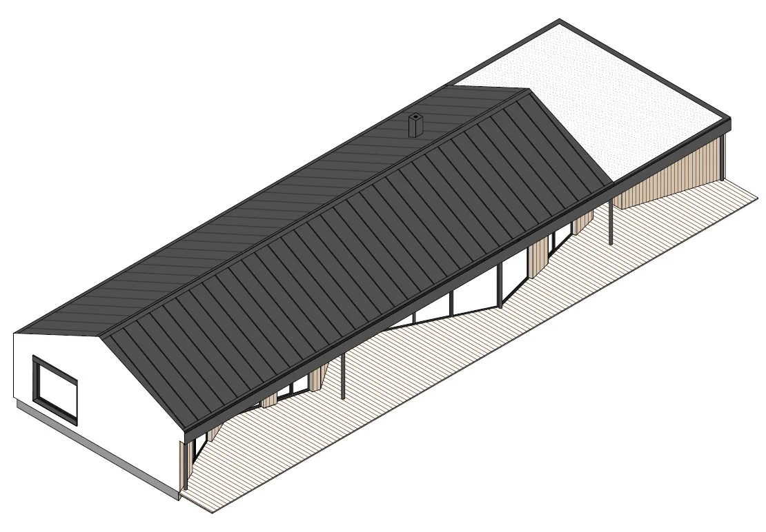 Rodinný dům, Dalešice – pohled 6