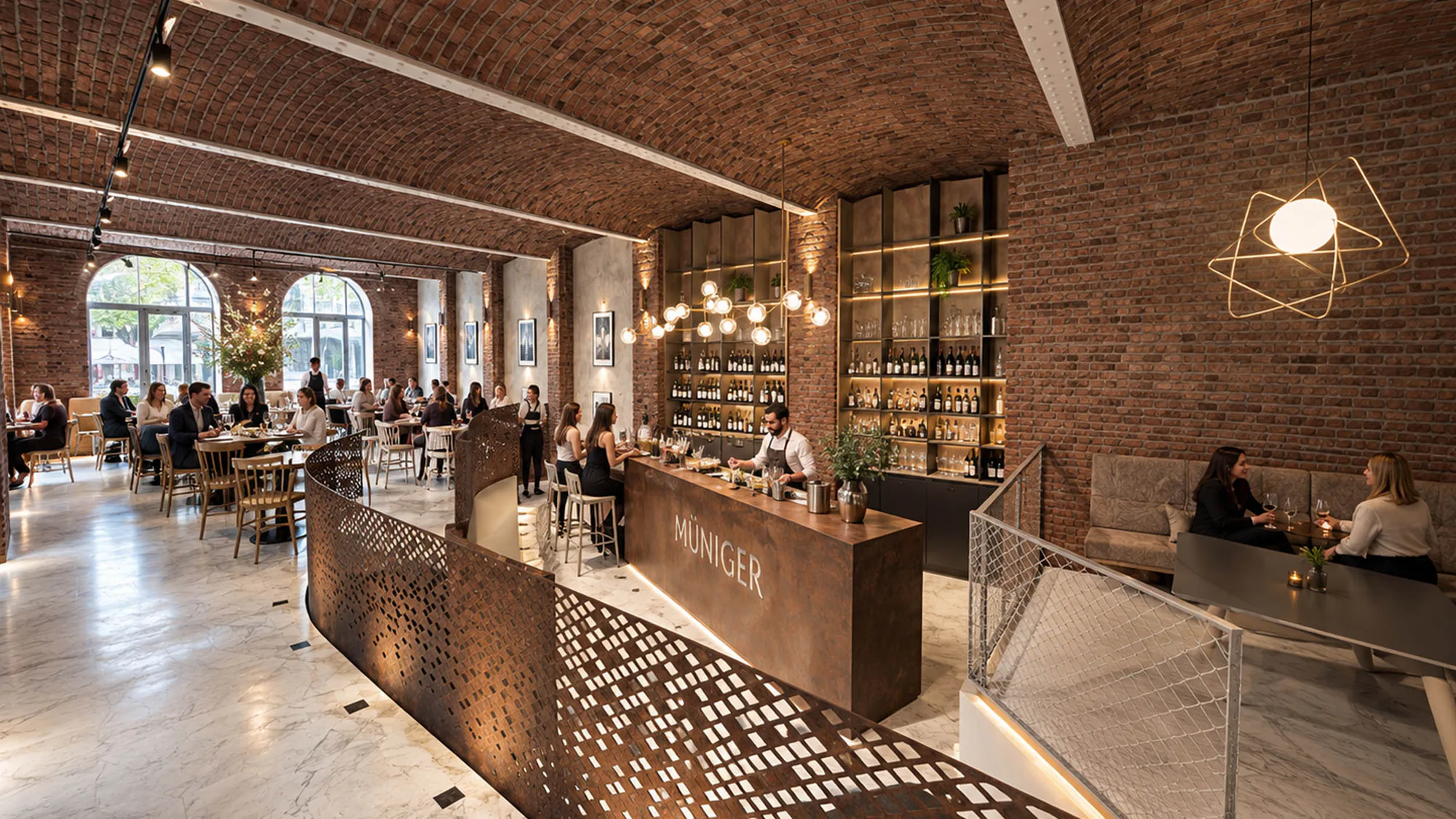Rekonstrukce interiéru klubu Lávka, Praha – pohled 2