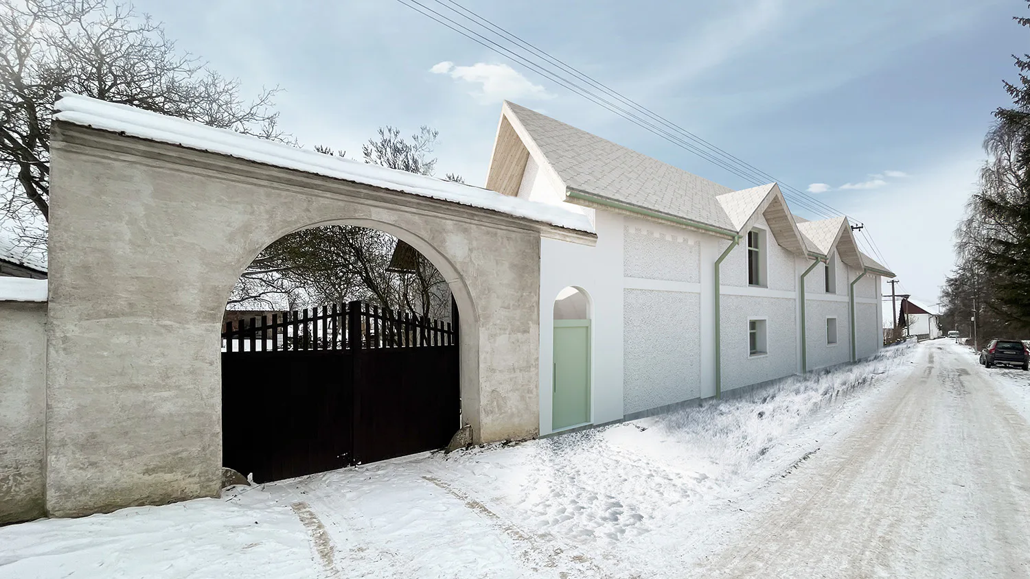 Rekonstrukce rodinného domu s apartmánem, Bohuslavice – pohled 7