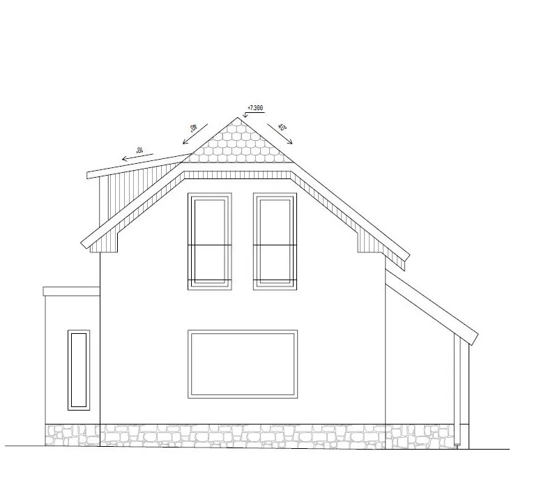 Rekonstrukce rodinného domu, Kladruby nad Labem – Motion – pohled 10