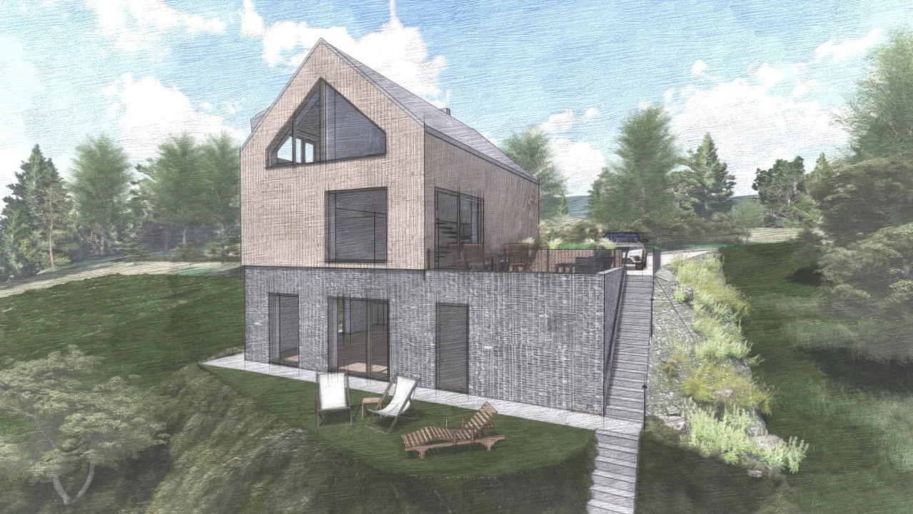 Rodinný dům, Vratislavice – pohled 5