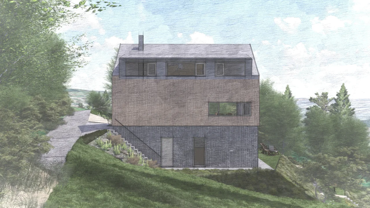Rodinný dům, Vratislavice – pohled 8