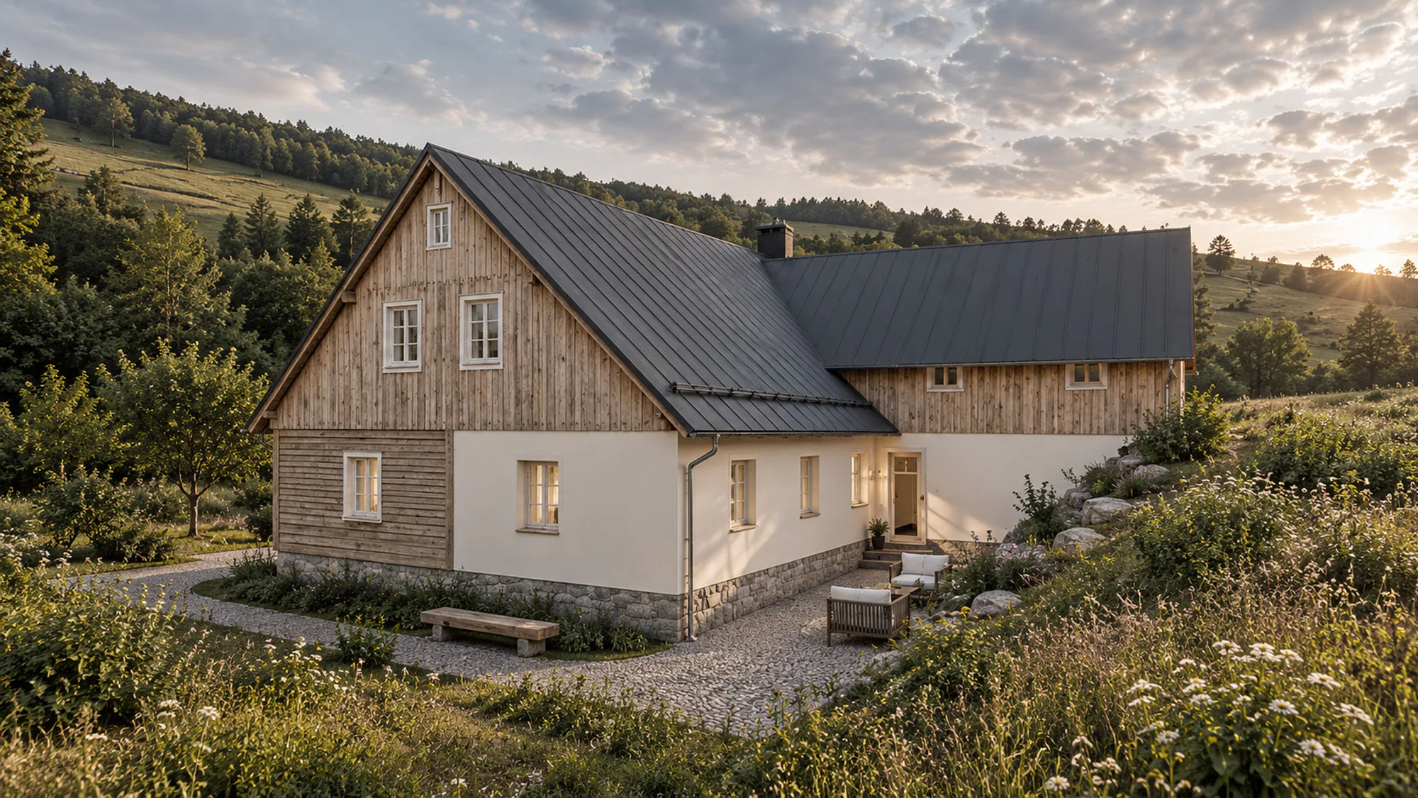 Rekonstrukce hájovny, Velká Úpa – pohled 17