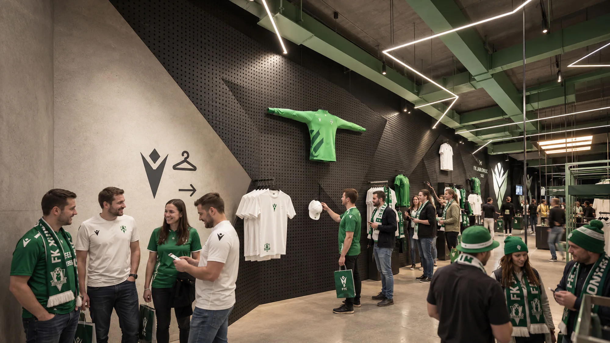 Fanshop FK Jablonec – pohled 10